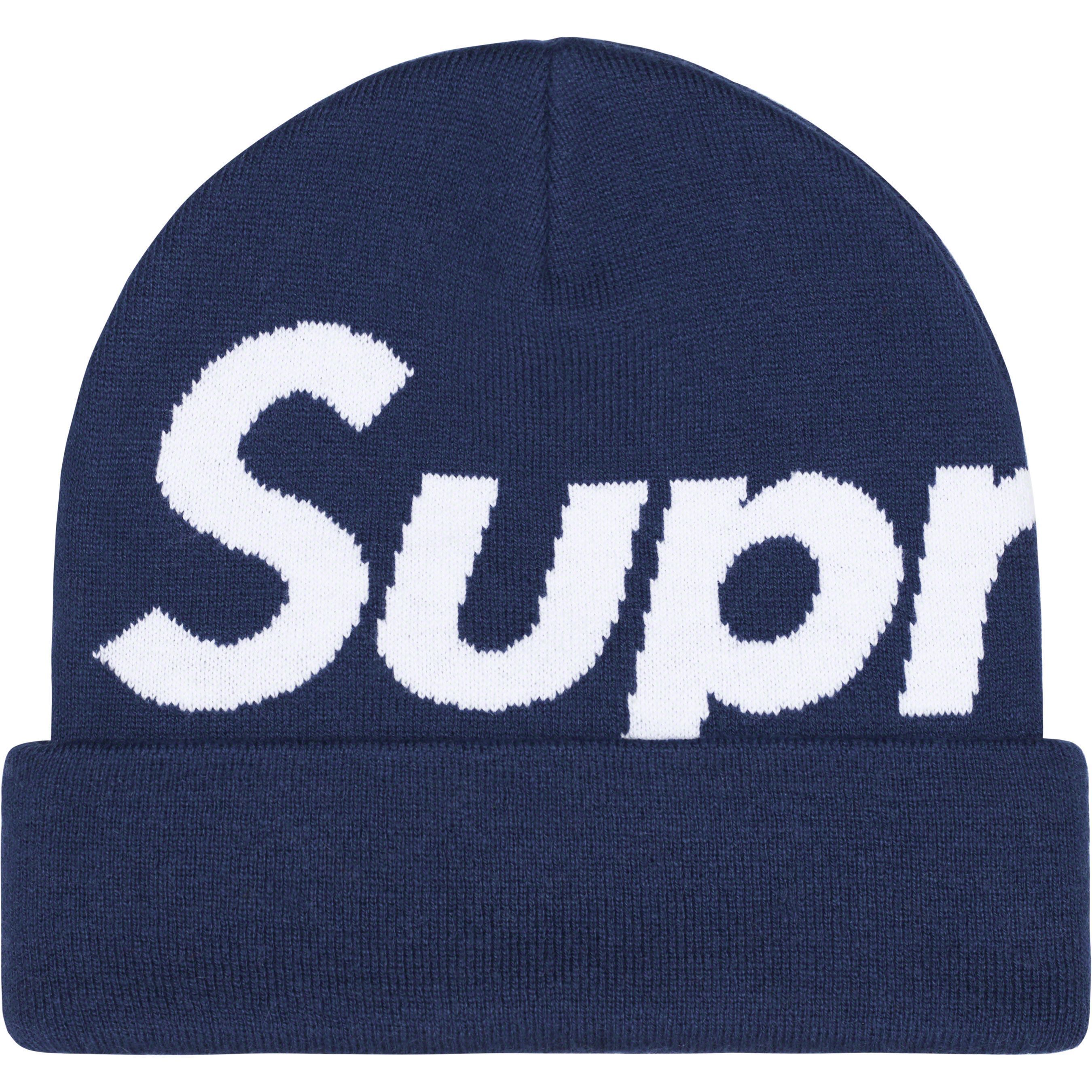 23Supreme Big Logo Beanieシュプリームビックロゴビーニー (Supreme