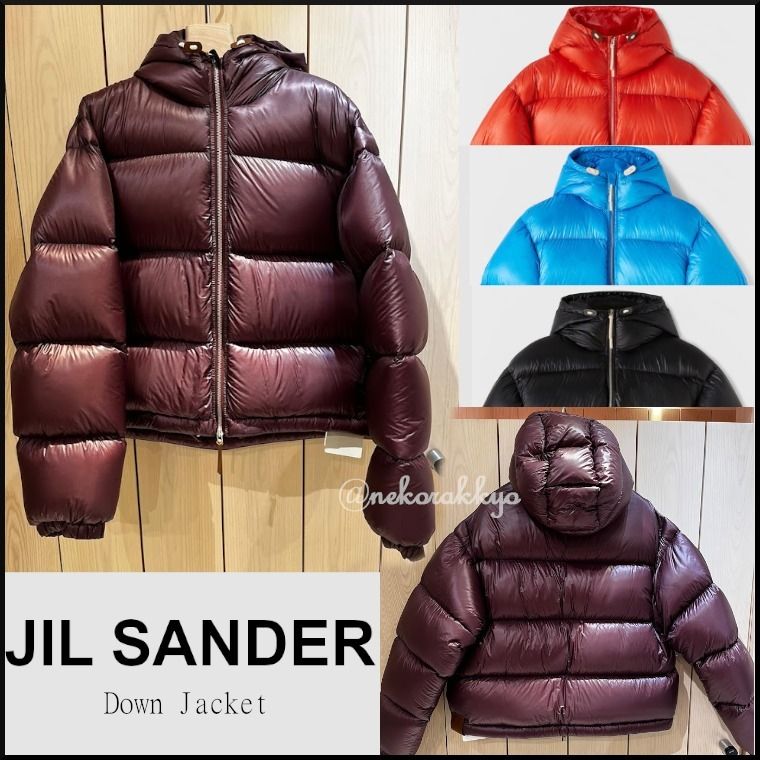Jil sander＊Down Jacket フーデッドダウンジャケット＊送料込 (Jil