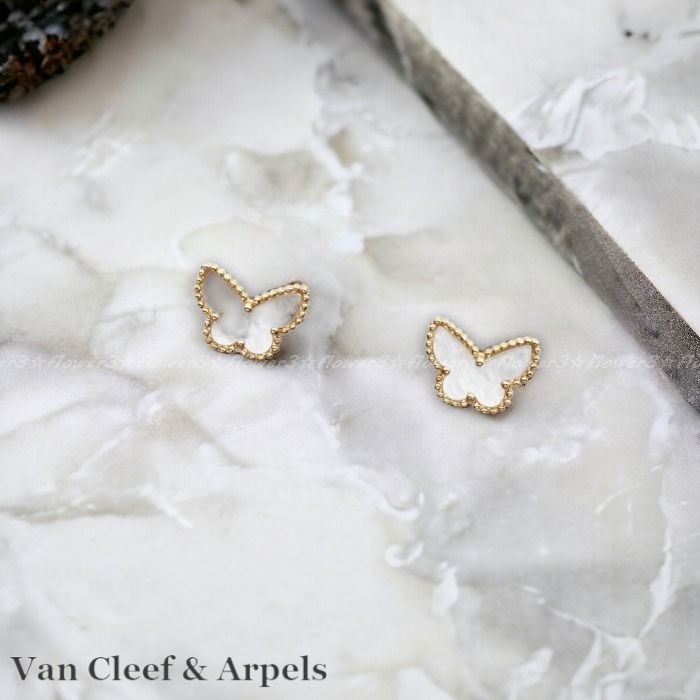 ヴァンクリ スウィート アルハンブラ パピヨン ピアス☆すぐ届く (Van
