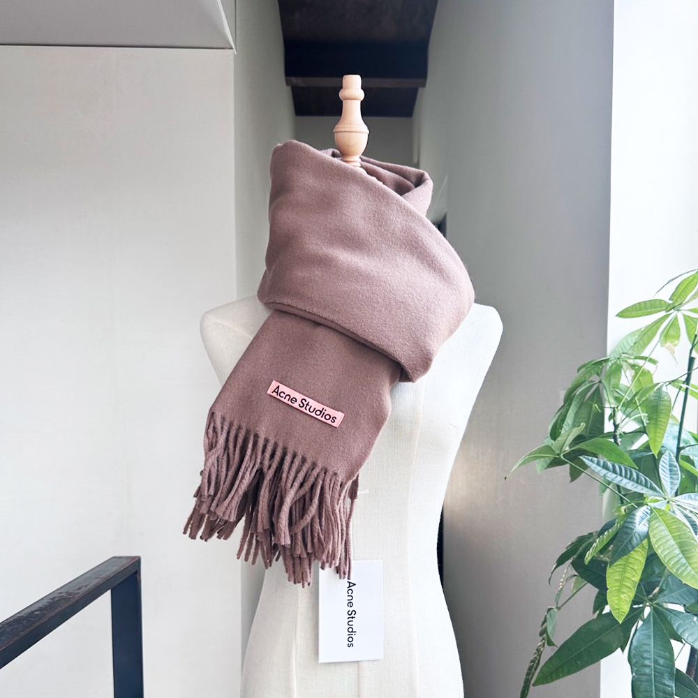 Acne Studios 大判 ウール ストール マフラー 200×70cm (Acne Studios