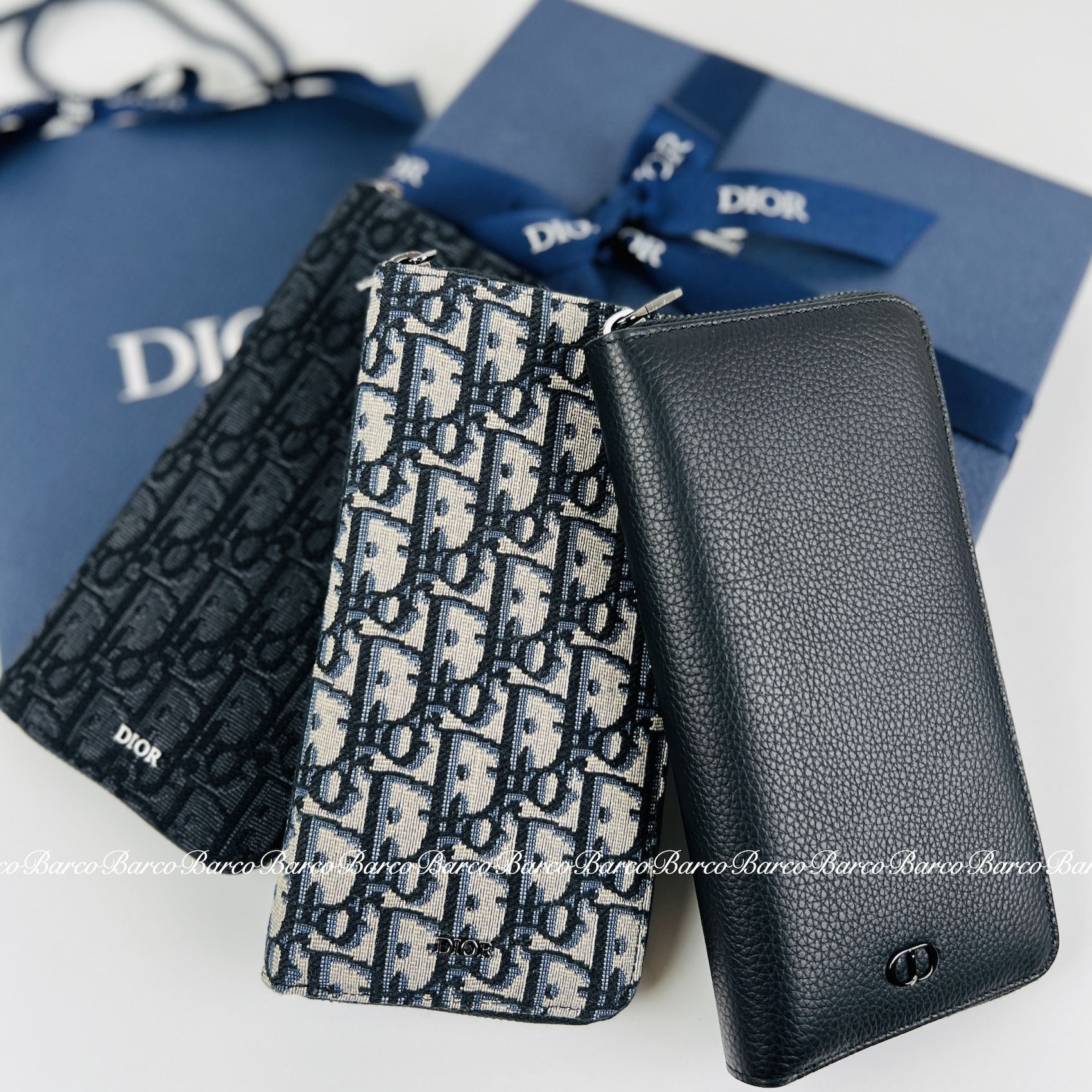 すぐ届く☆【DIOR】バーティカル ロング ジップウォレット (Dior/長