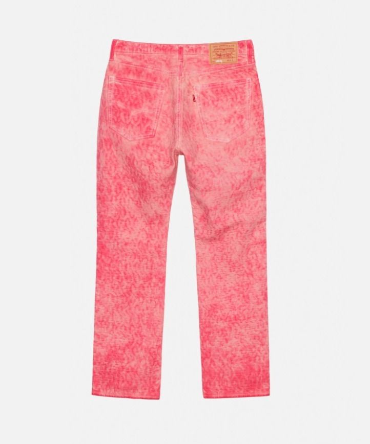 ☆【Stussy】☆STUSSY & LEVI'S DYED JACQUARD JEANS PINK☆ (STUSSY