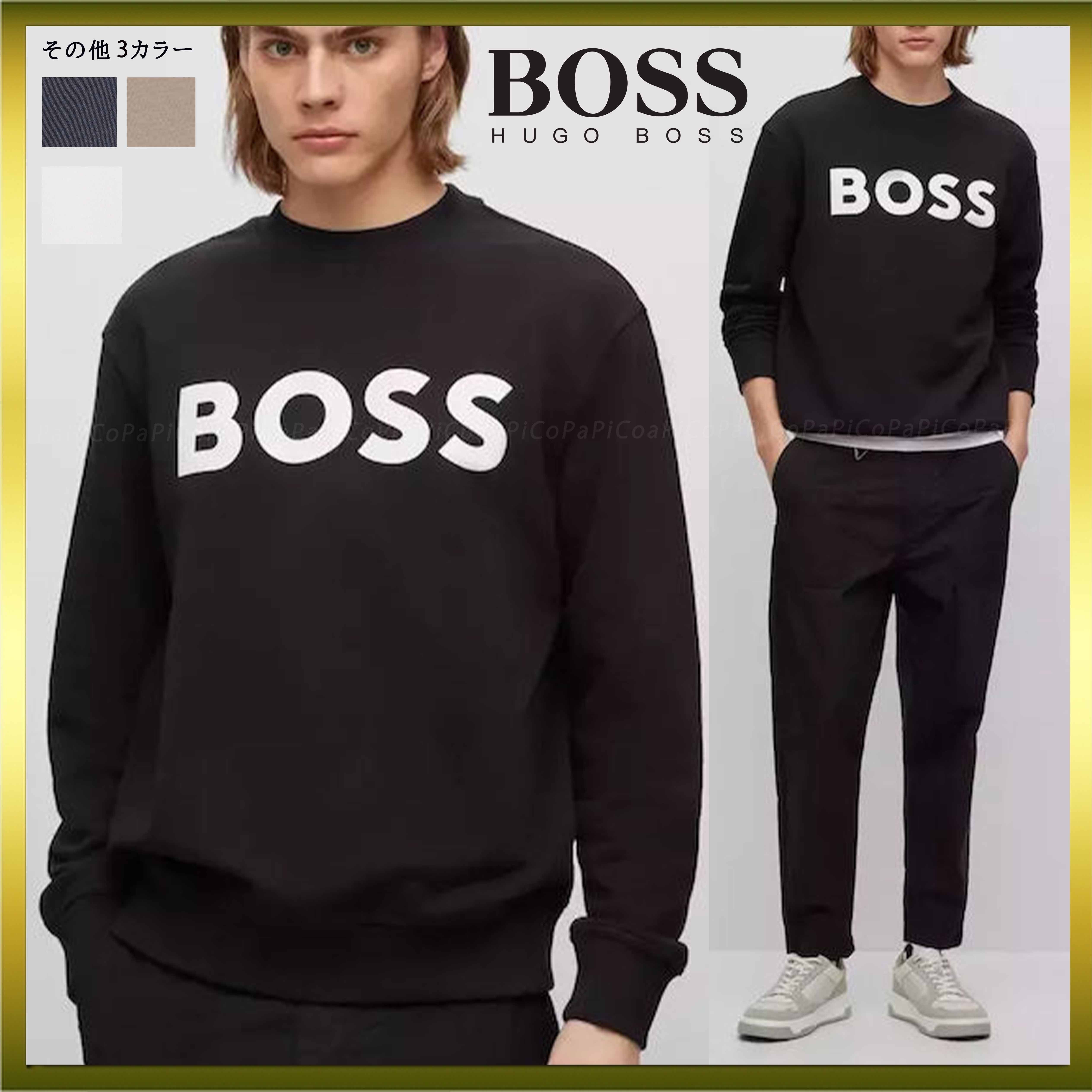 特価！関税送料込】 Hugo Boss We Basic Crew ロゴ スウェット (Hugo