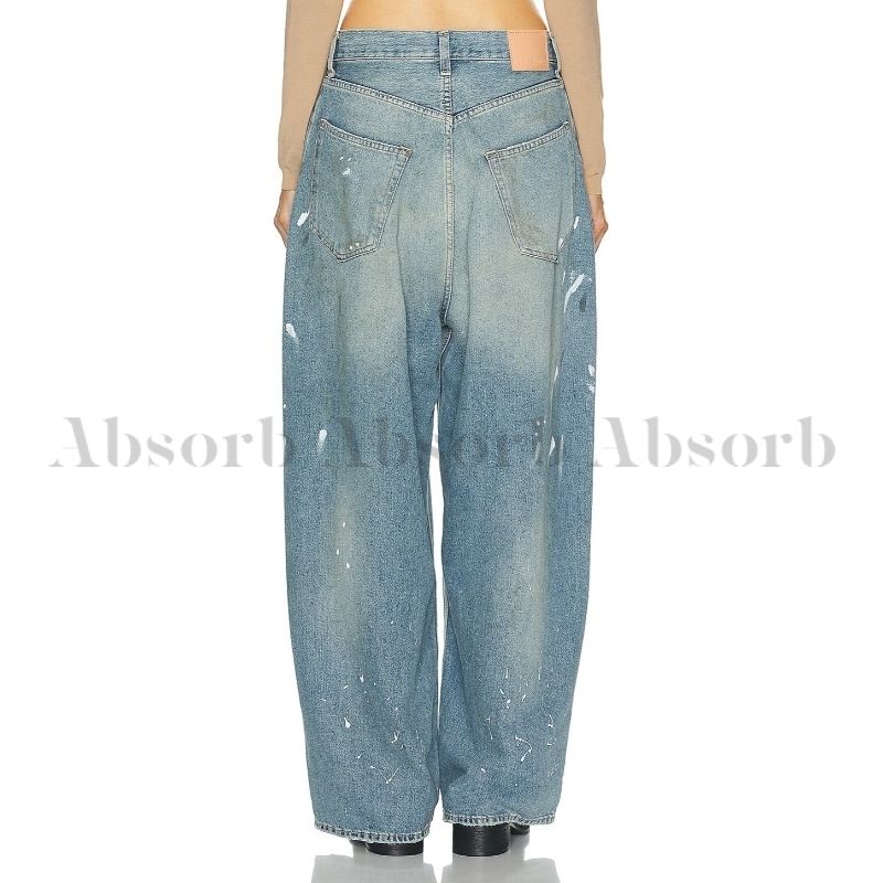 24SS NEW】Acne Studios / ノンストレッチデニム バギーパンツ (Acne