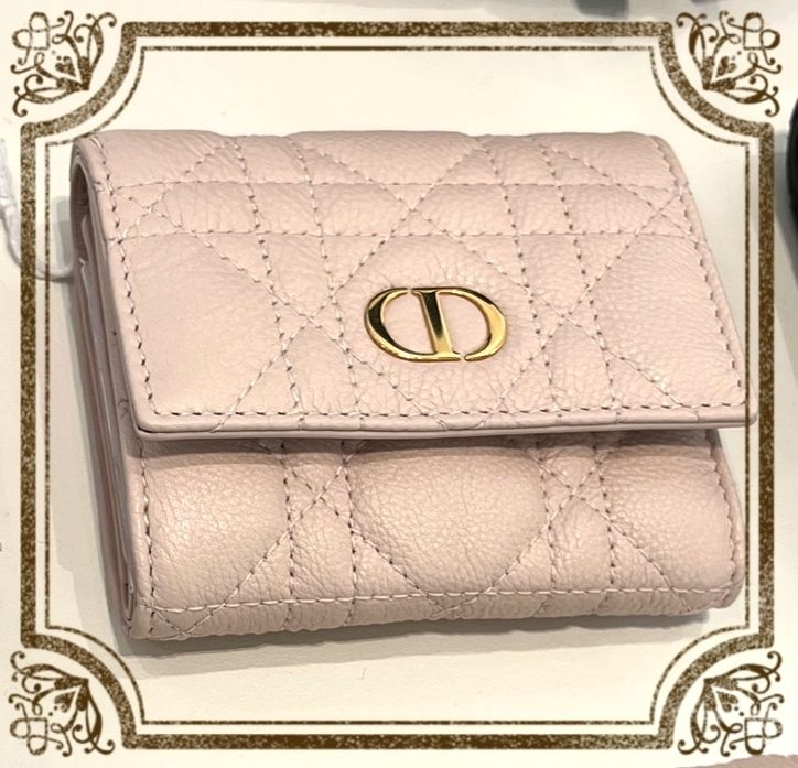 Dior（ディオール）☆CARO HIBISCUS ウォレット (Dior/折りたたみ財布