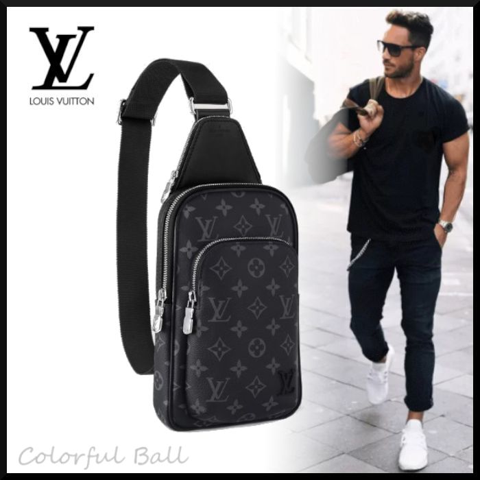 お洒落メンズへ】Louis Vuitton アヴェニュー スリングバッグ (Louis