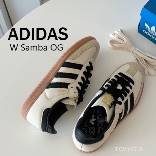 adidas SAMBA OG W クリームホワイト コアブラック 送料込 (adidas