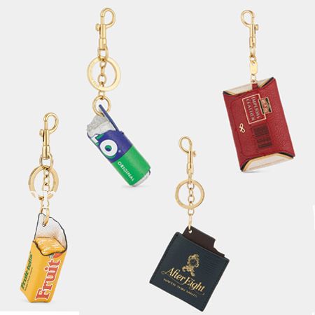 Anya Hindmarch 英国発 カラフルかわいい バッグチャーム (Anya