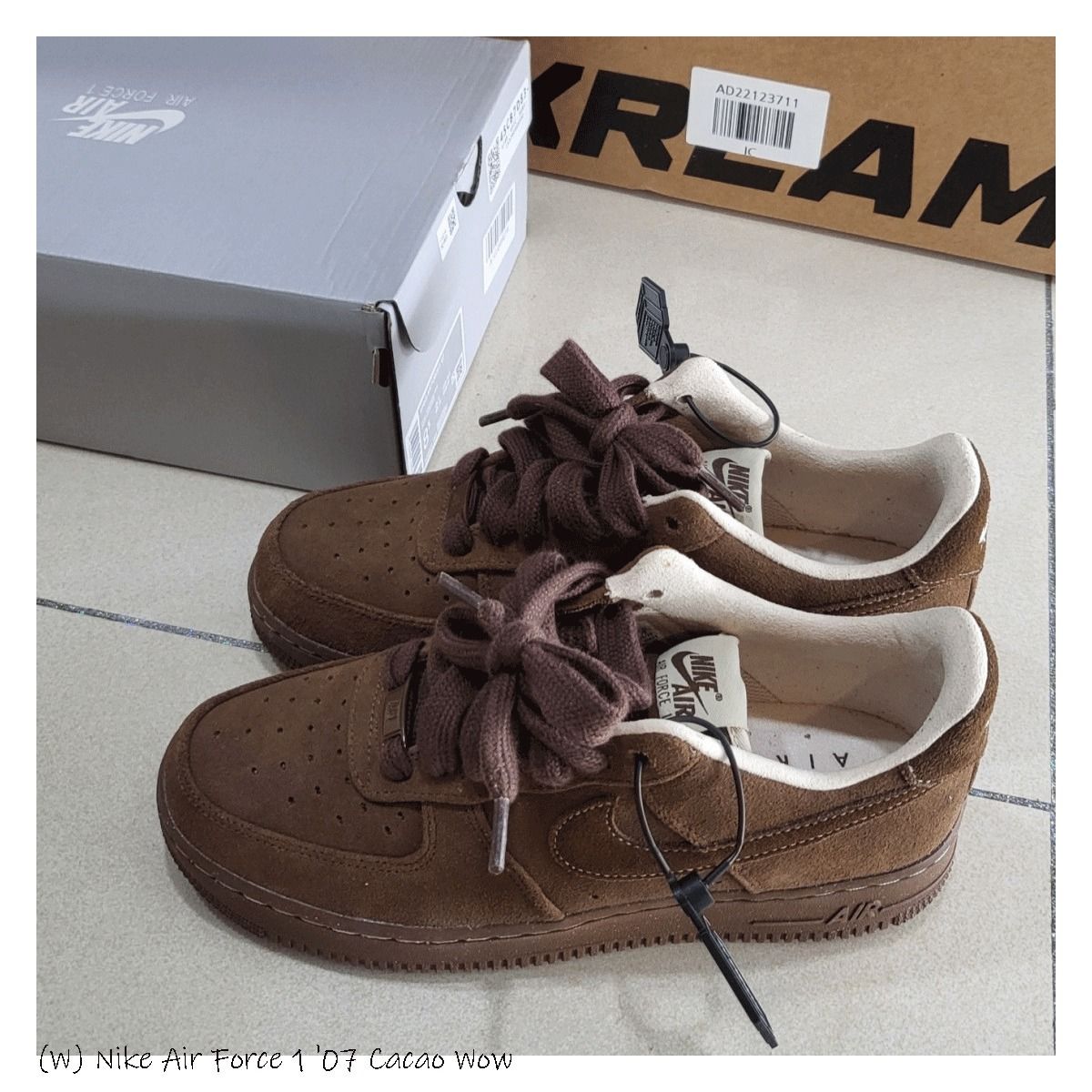 W) Nike ☆ Air Force 1 '07 Cacao Wow (Nike/スニーカー) 105612257