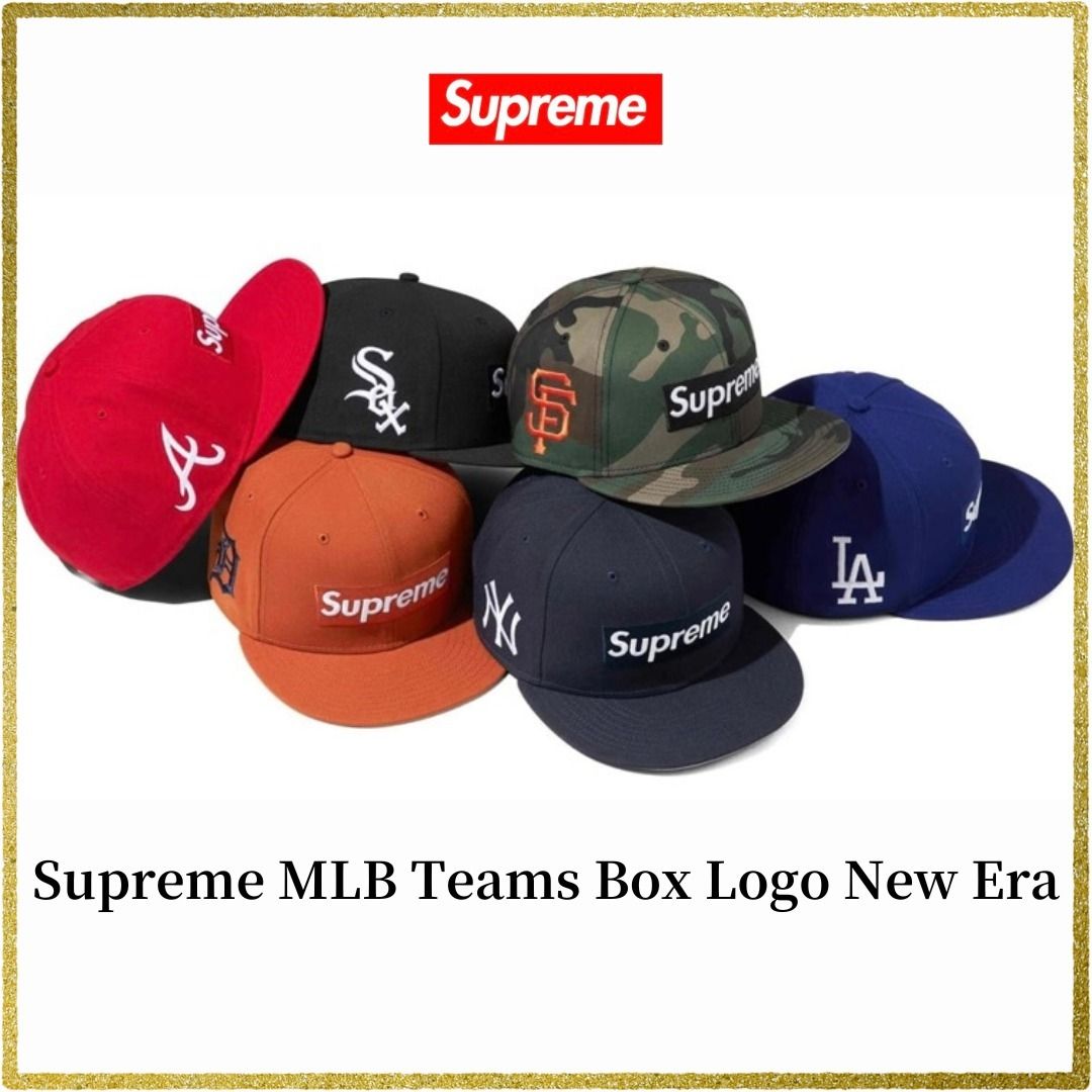 24SS】Supreme MLB Teams Box Logo New Era シュプリーム (Supreme