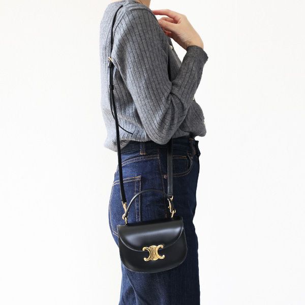 CELINE セリーヌ トリオンフ ショルダーバッグ クロスボディ 鞄