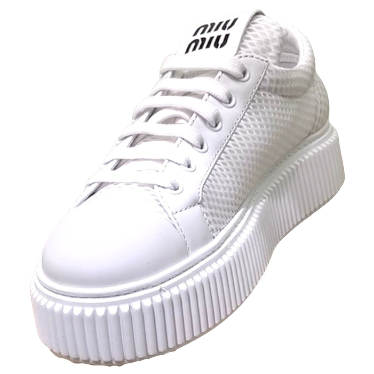 MIU MIU ミュウミュウ Sneakers メッシュスニーカー 5E7260 (MiuMiu
