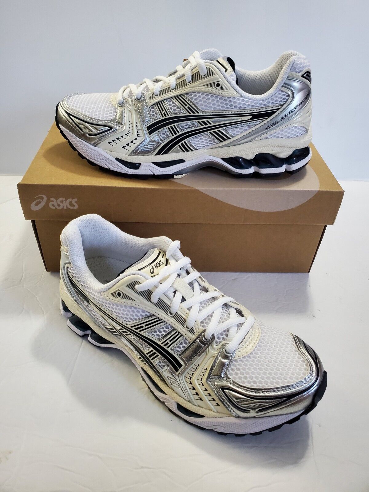アシックス】☆Asics Gel-Kayano 14 White Midnight☆大人気☆ (asics