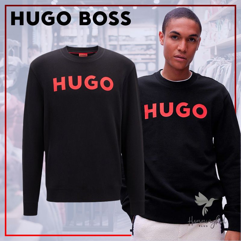 大谷翔平愛用♢ Hugo Boss ヒューゴボス ロゴ トレーナー (Hugo Boss