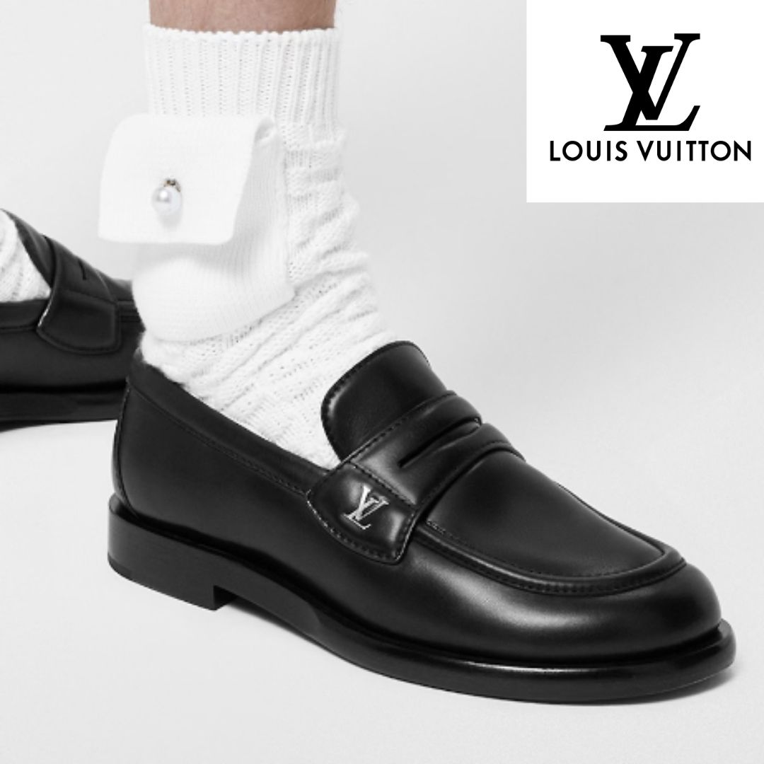 LOUIS VUITTON】クラシックなシルエット◎LVダンディモカシン (Louis