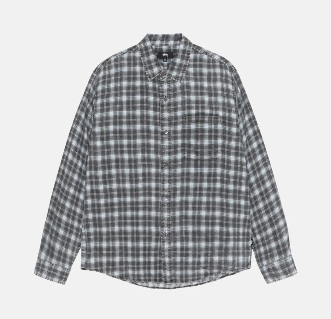 ☆24SS 最新作☆STUSSY MATTHEW SHIRT PRINTED PLAID (STUSSY/シャツ