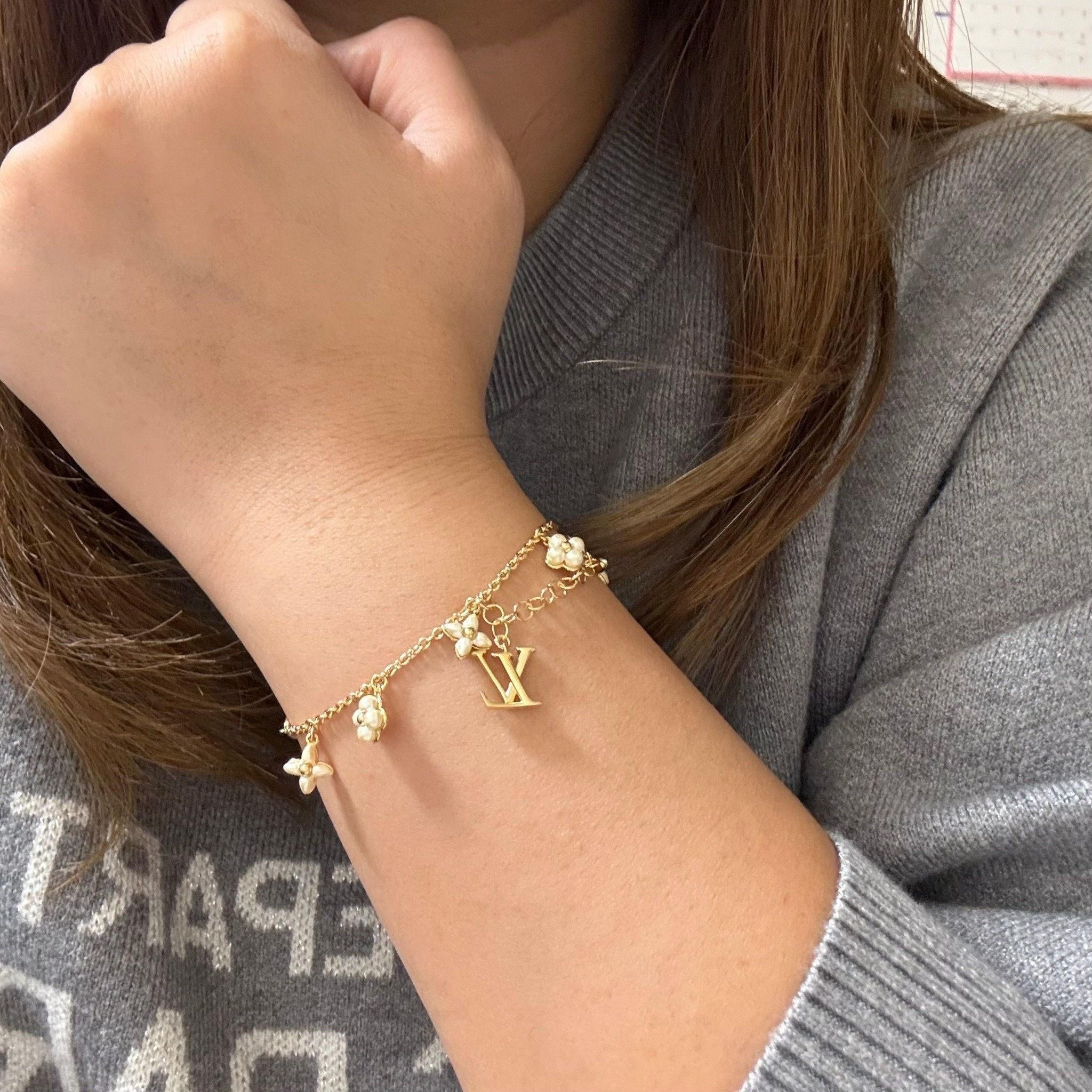 Louis Vuitton】ブレスレット LV フローラグラム (Louis Vuitton