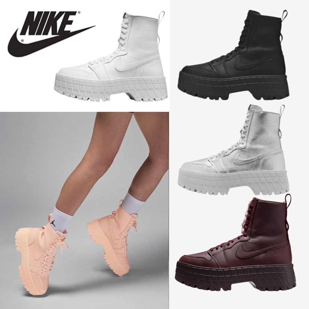送料込み！追跡あり Nike Air Jordan 1 Brooklyn 厚底 ブーツ (Nike