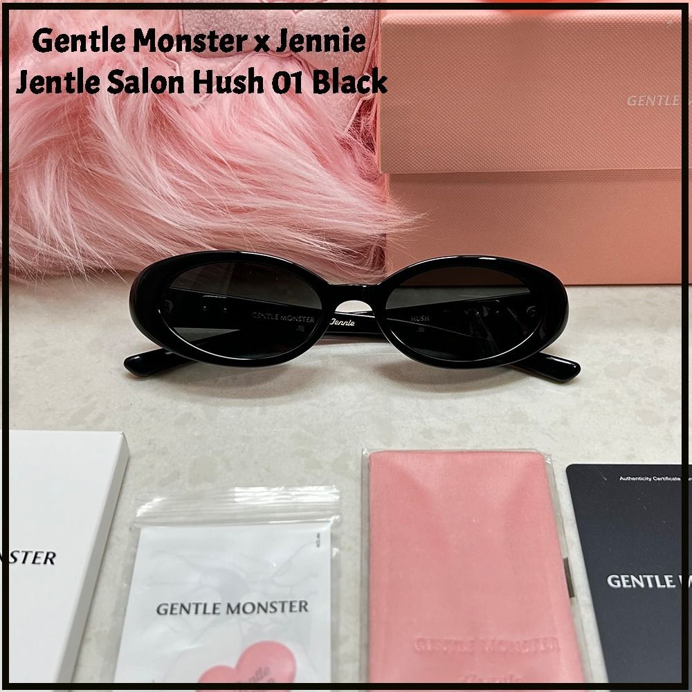 Gentle Monster x Jennie】☆Jentle Salon Hush 01 Black☆ (Gentle
