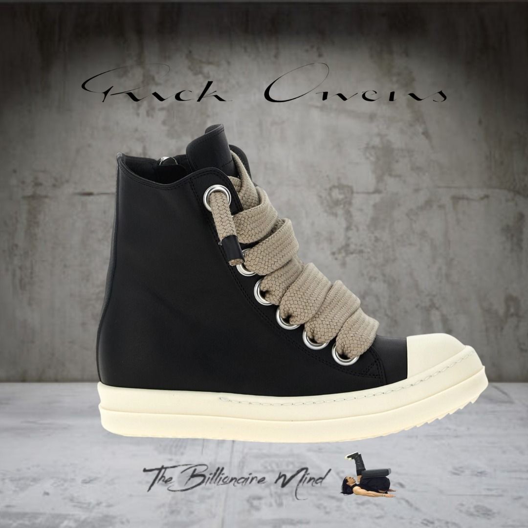RICKOWENS LEATHER SNEAKERS リックオウエンス レザースニーカー (RICK