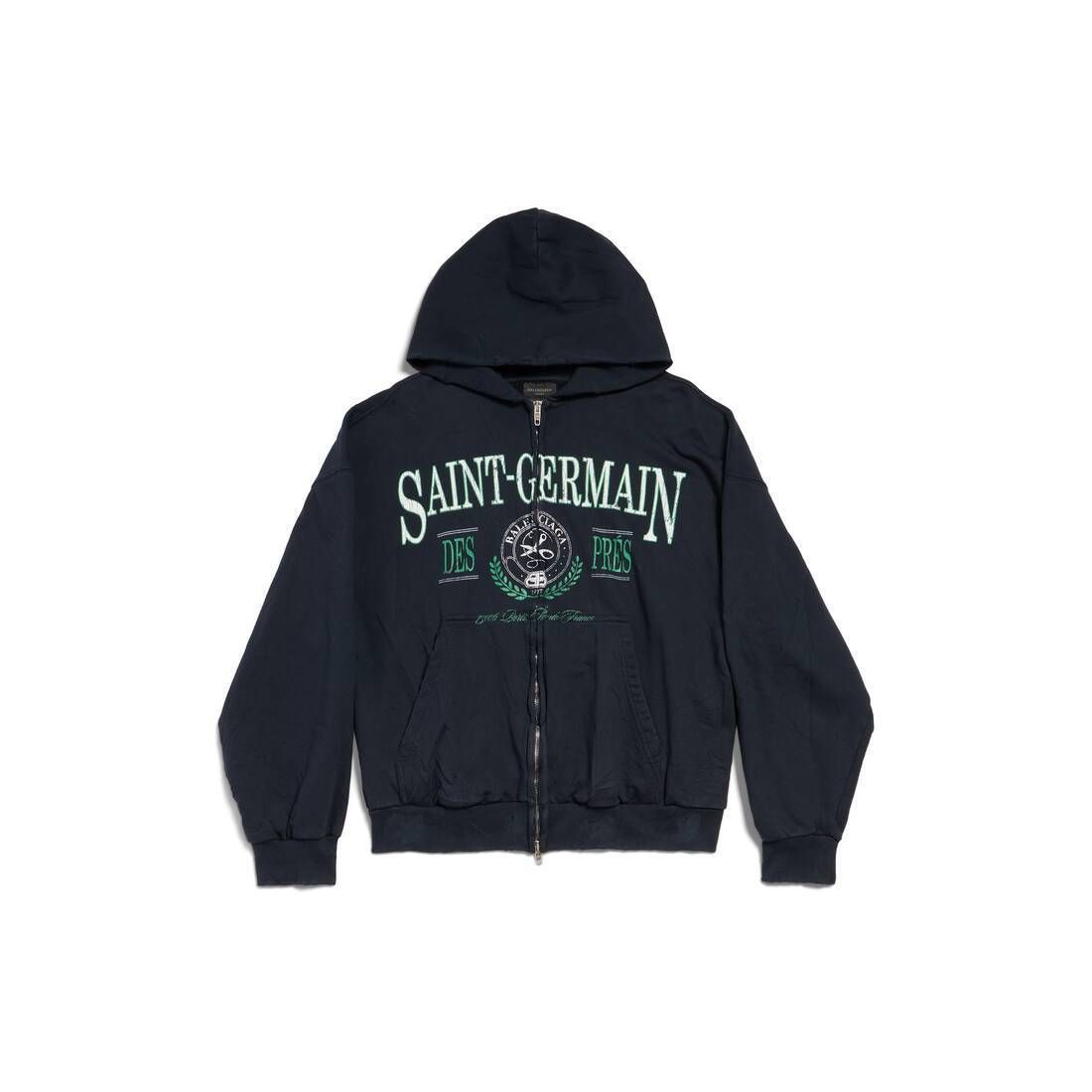 BALENCIAGA】SAINT GERMAIN ジップアップ フーディー (BALENCIAGA