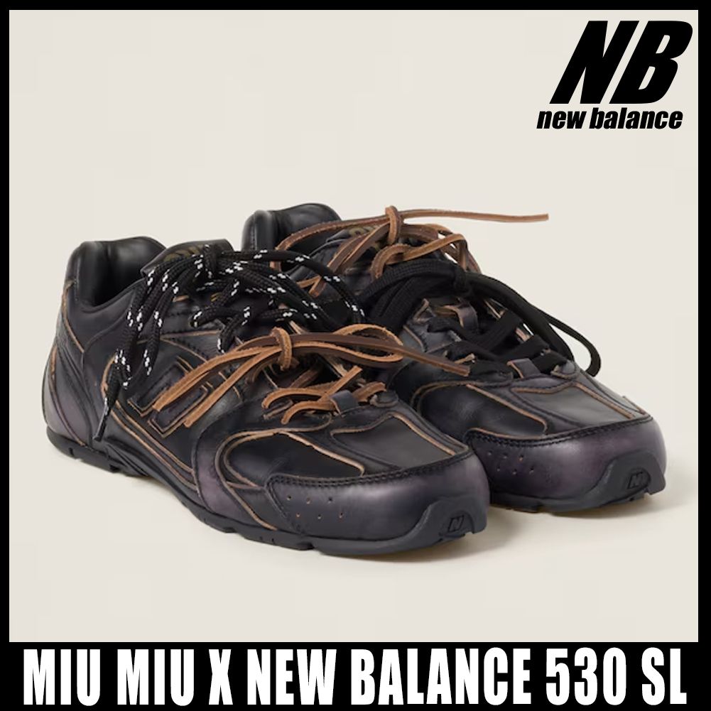 ◇コラボ◇MIU MIU X NEW BALANCE 530 SL◇正規品◇関税/送料込 (New