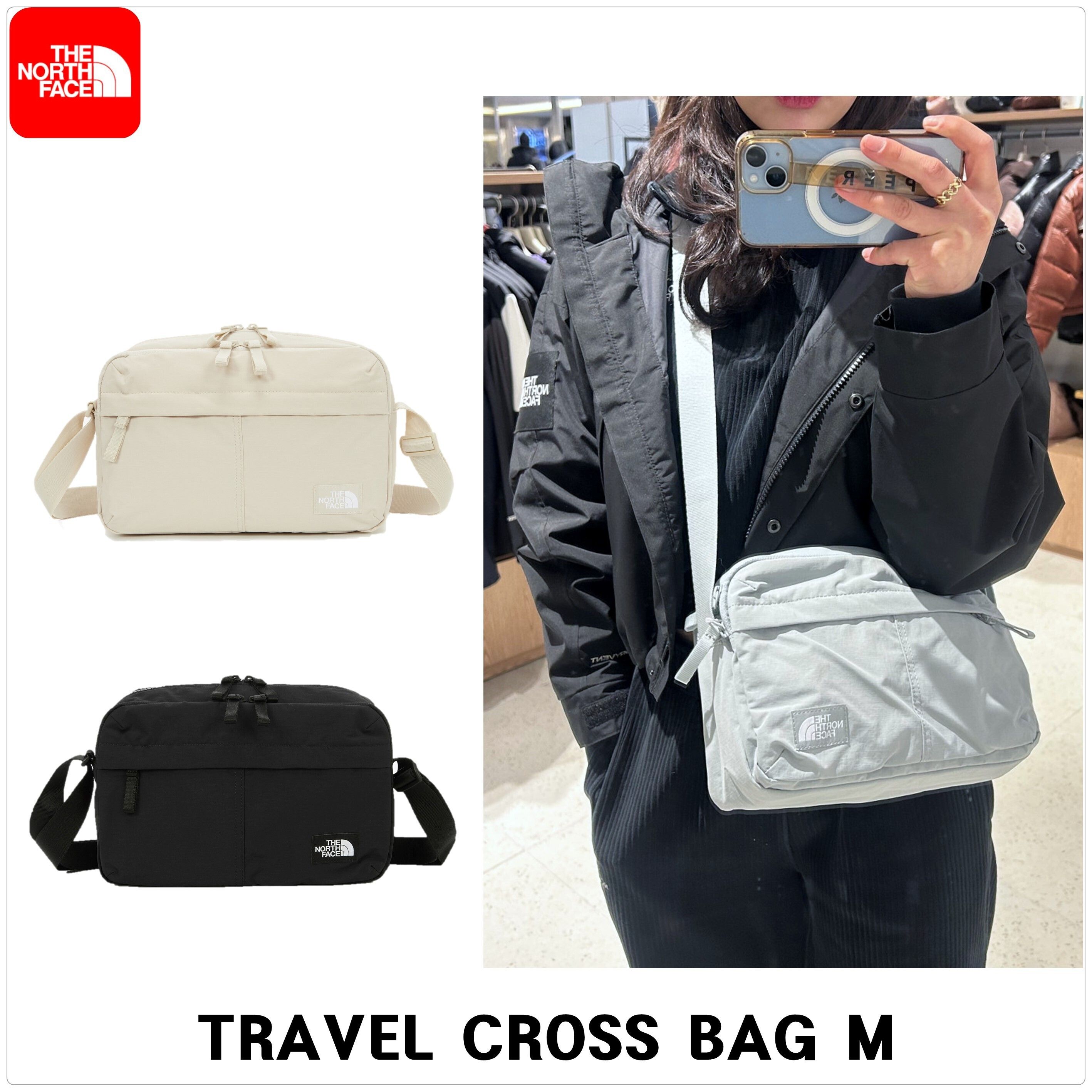 ノースフェイス] TRAVEL CROSS バッグ M ☆新作・24AW☆人気☆ (THE