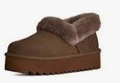 セール【UGG】NITA ファー サンダル☆かかと付きがイイ♪ 厚底版 (UGG