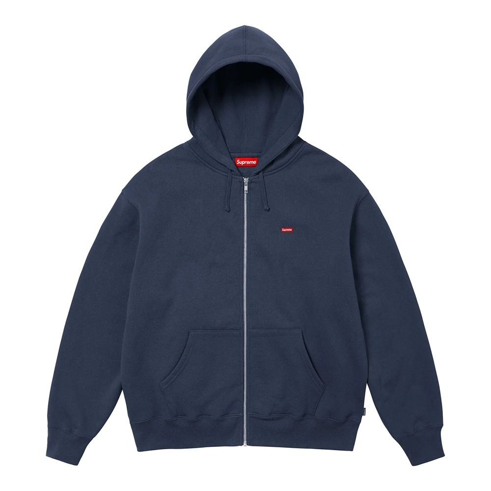 Supreme】Small Box Zip Up Hooded Sweatshirt☆Navy☆24FW☆ (Supreme