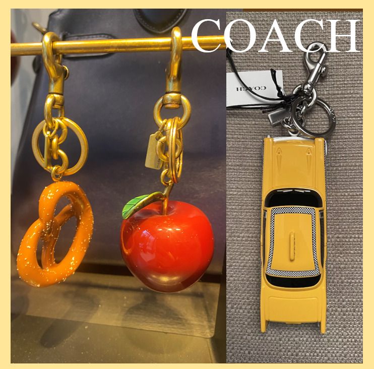 COACH 原宿限定 キャットストリート バッグチャーム キーホルダー