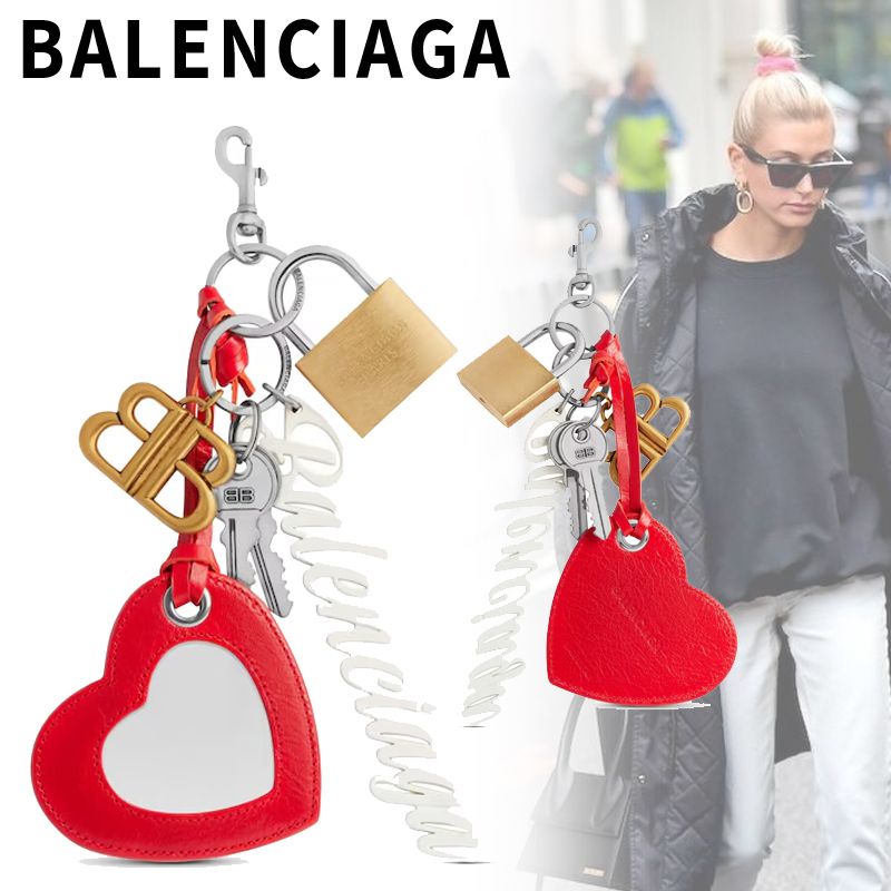 国内直営 **BALENCIAGA** Paloma キーリング キーチャーム (BALENCIAGA