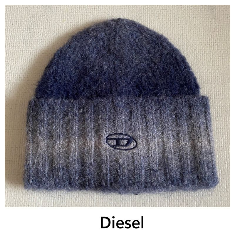 Diesel ディーゼル Pelo ロゴ ビーニー (DIESEL/ニットキャップ