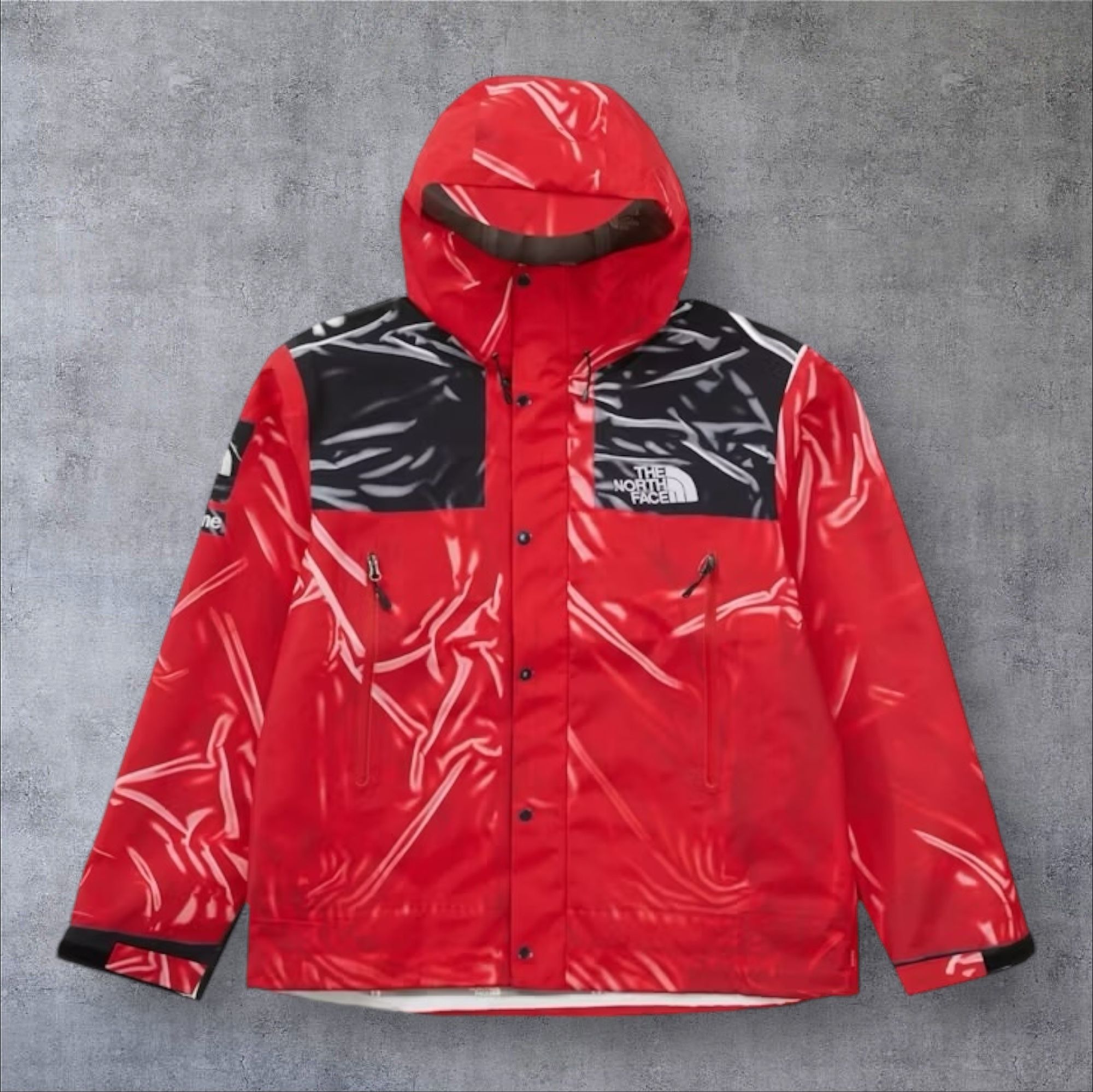 Supreme The North Face Printed Taped Seam Shell Jacket (Supreme