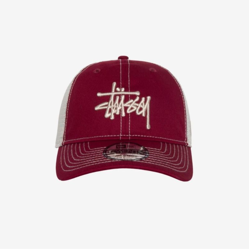STUSSY x NEW ERA] 9TWENTY BASIC TRUCKER 男女兼用 (STUSSY/キャップ