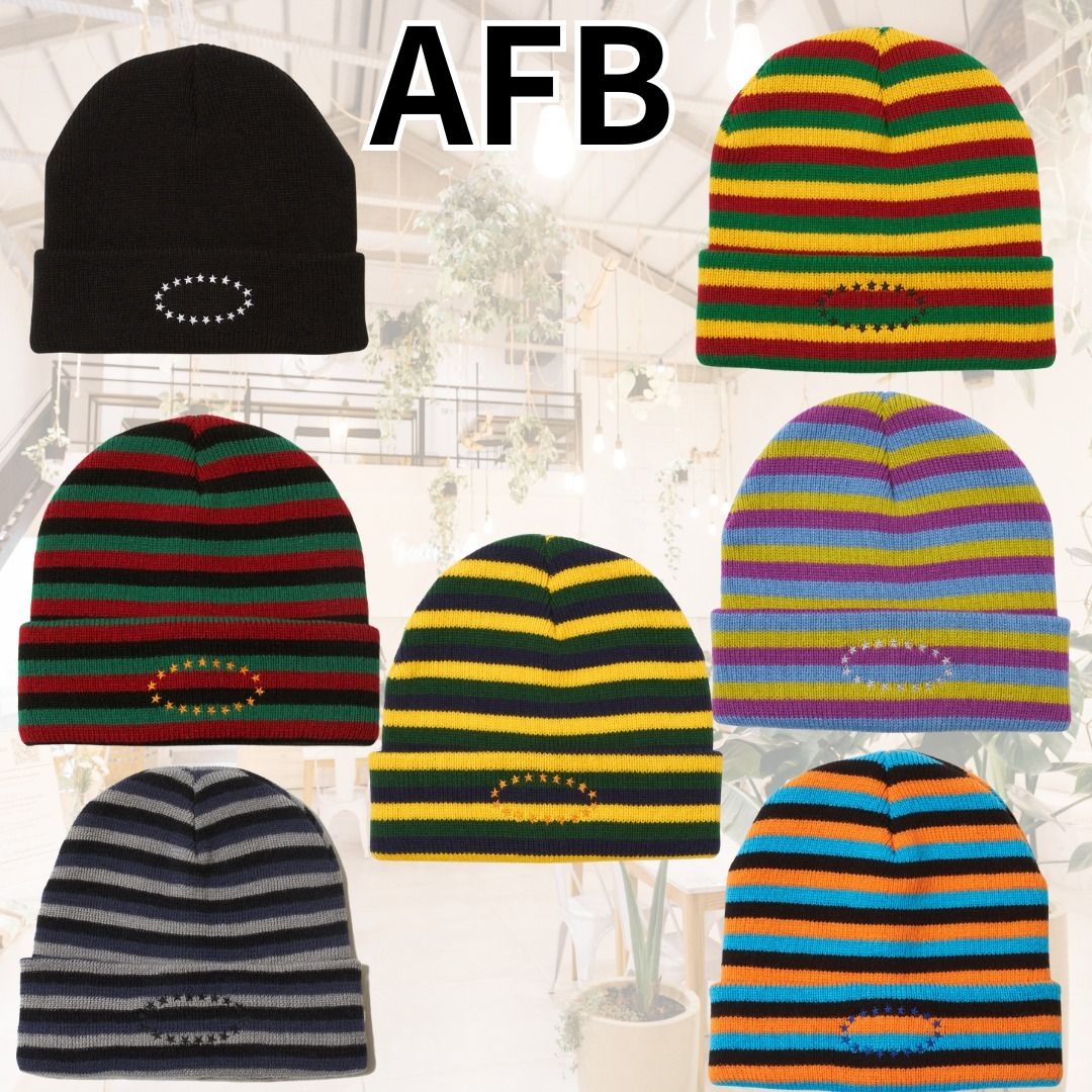 AFB】DOUBLE BEANIE 全7色 ユニセックス 送関込 (ニットキャップ