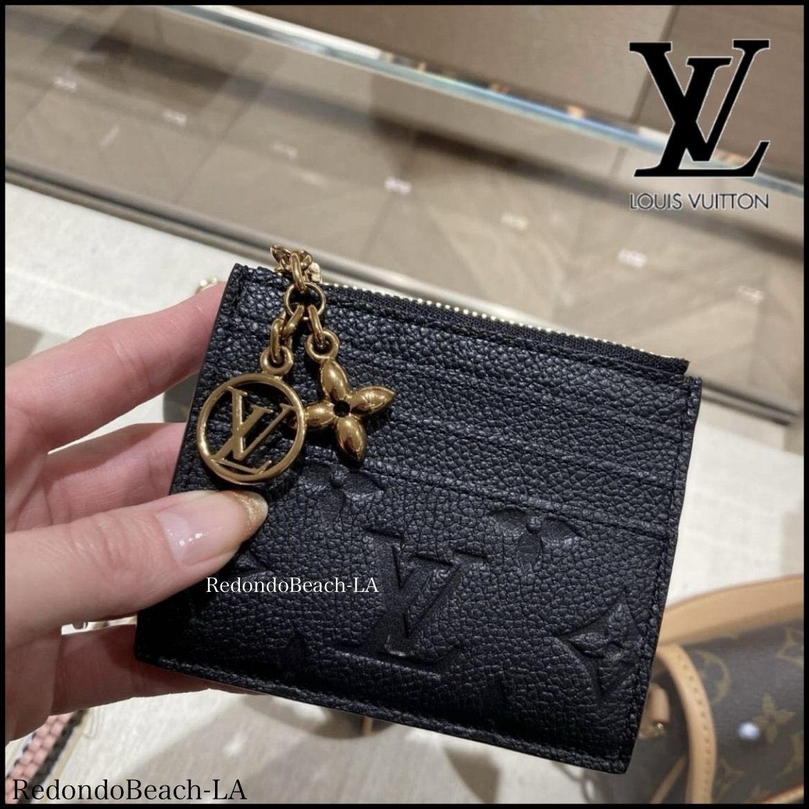 チャームが可愛い】LOUIS VUITTON☆フラグメントケース (Louis Vuitton