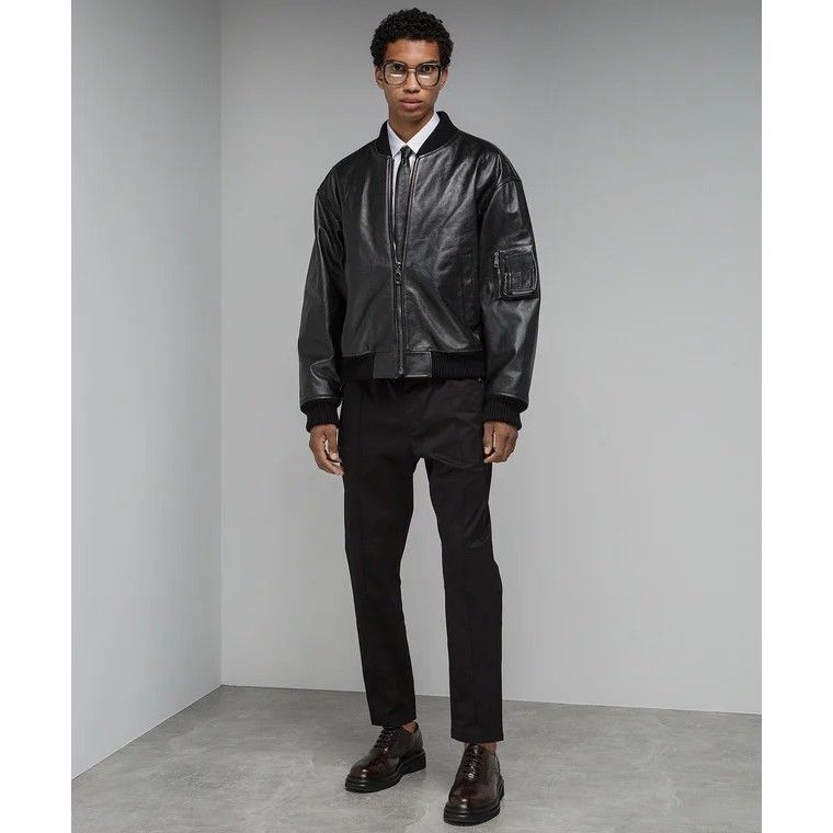 Dolce & Gabbana ブルハイド レザージャケット ブラック (Dolce