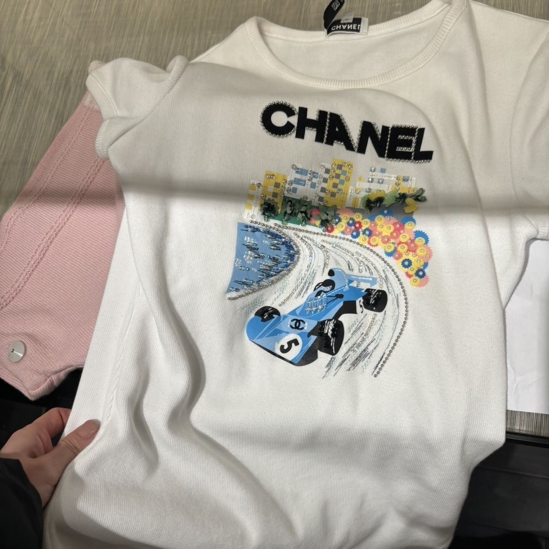 希少☆レーシングカー】CHANEL Tシャツ (CHANEL/Tシャツ・カットソー