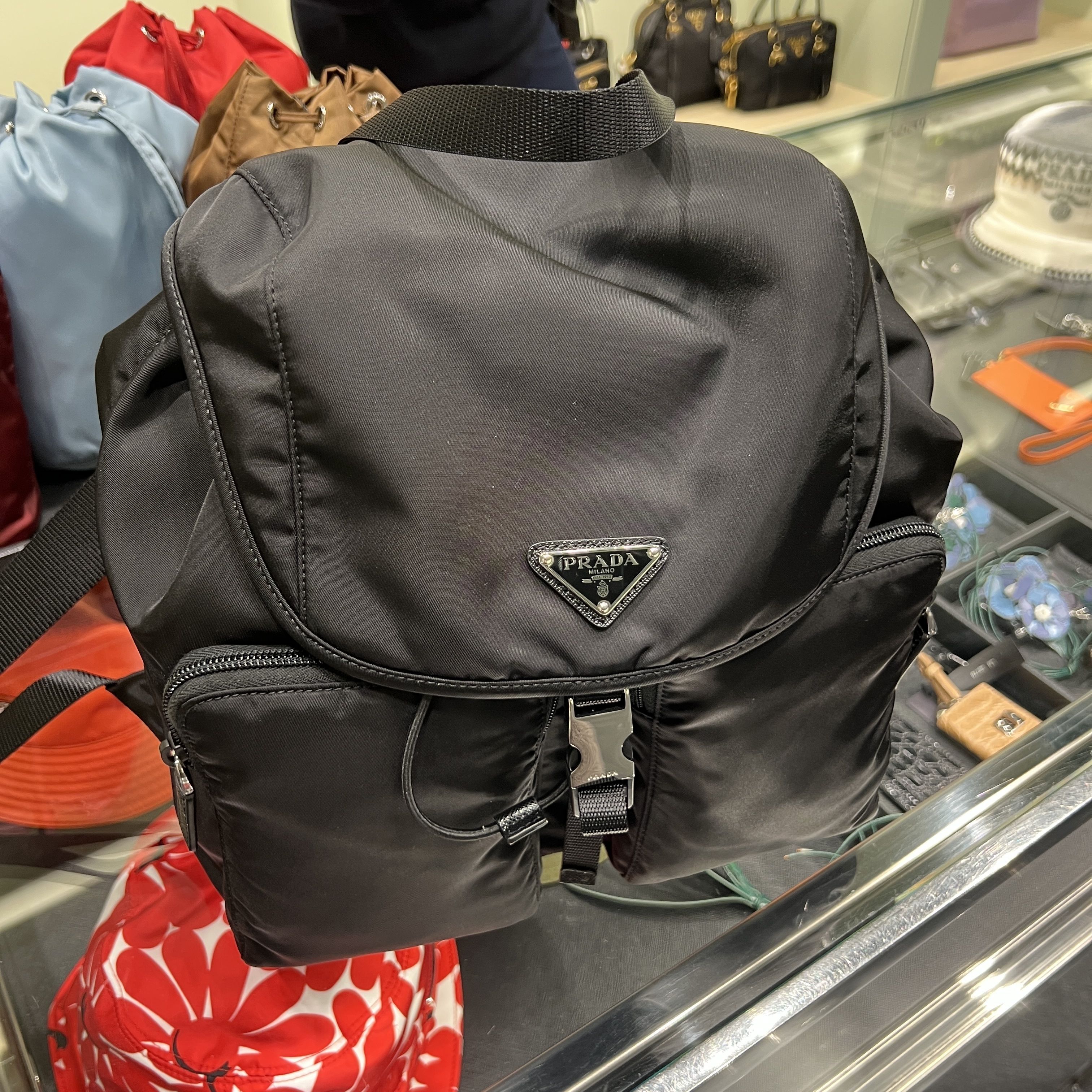 セール】PRADA プラダ ナイロン バックパック 1BZ005 (PRADA/バック