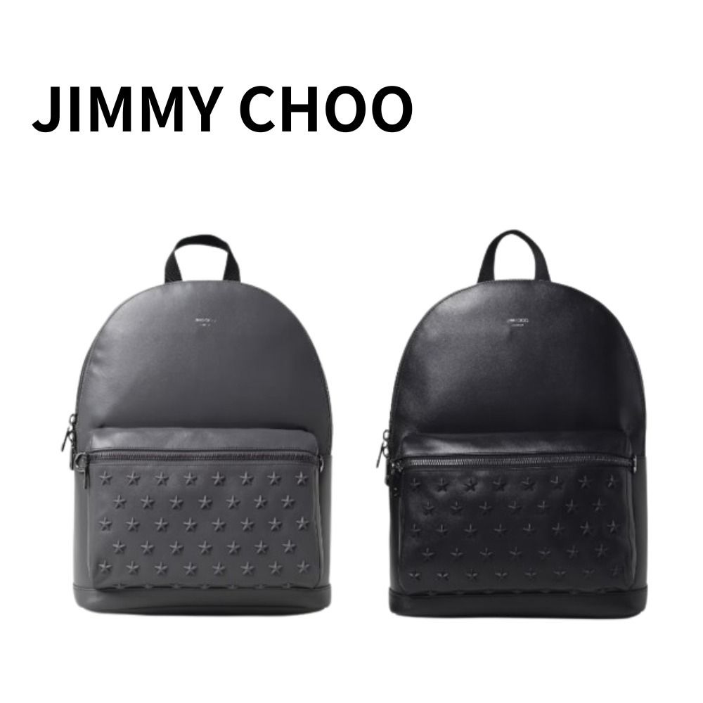 JIMMY CHOO ／ ジミーチュウ レザー バックパック Wilmer (Jimmy Choo
