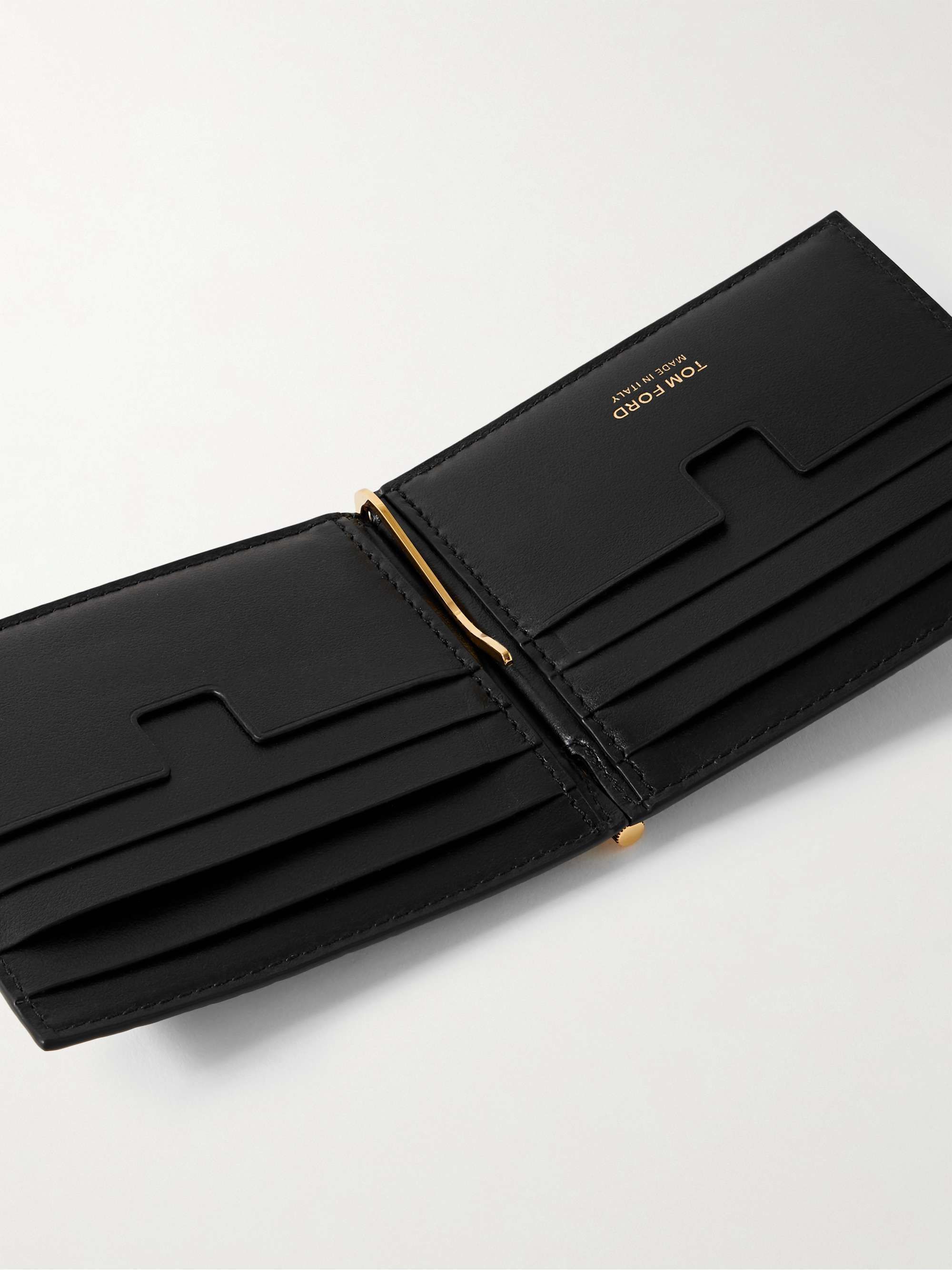 トムフォード クロコ風レザー 二つ折り財布＆マネークリップ (TOM FORD