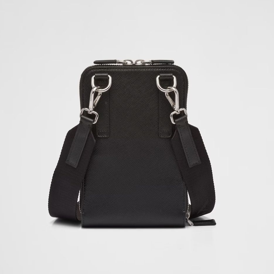 PRADA】プラダ サフィアーノレザー スマートフォンケース (PRADA