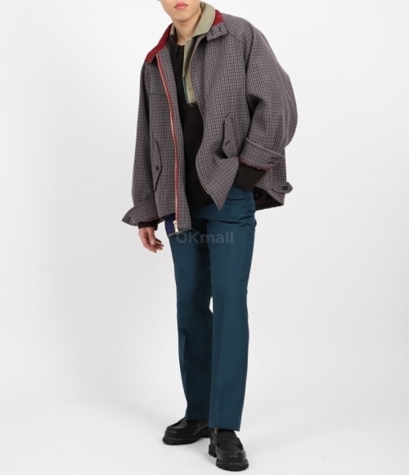 KOLOR｜JACKETS (23WCM-G05108 - A Blouson Medium tone pla (KOLOR