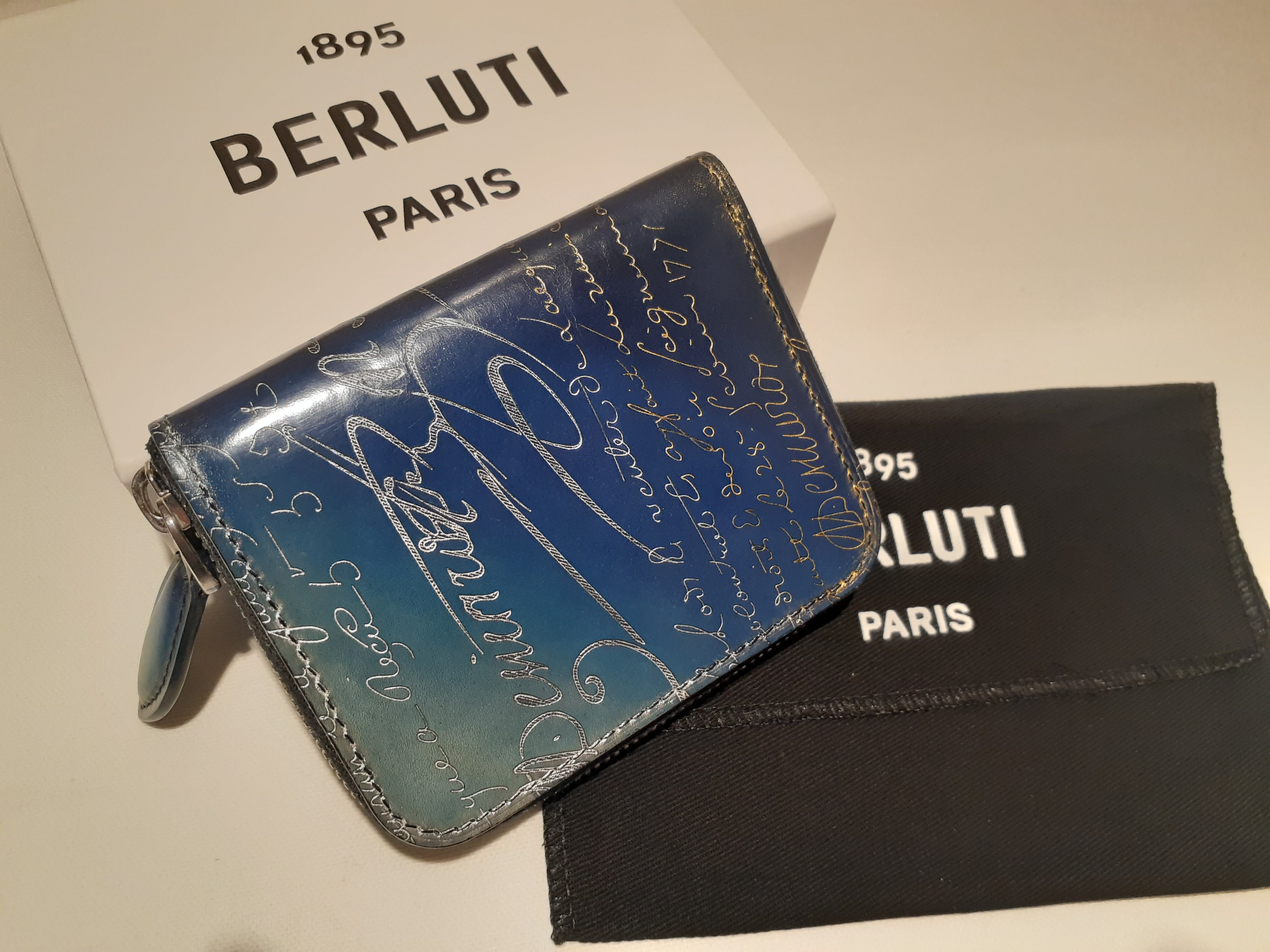 国内発送◇金銀Wパティーヌ希少品!! ベルルッティWAPA◇ (Berluti