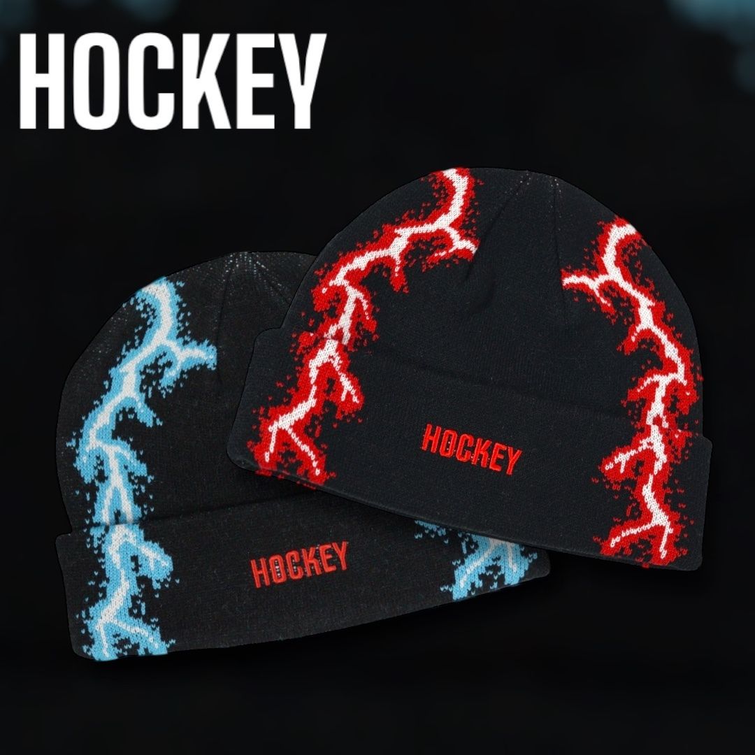 ◇HOCKEY Lightning Beanie ライトニングビーニー ニット帽 (Hockey