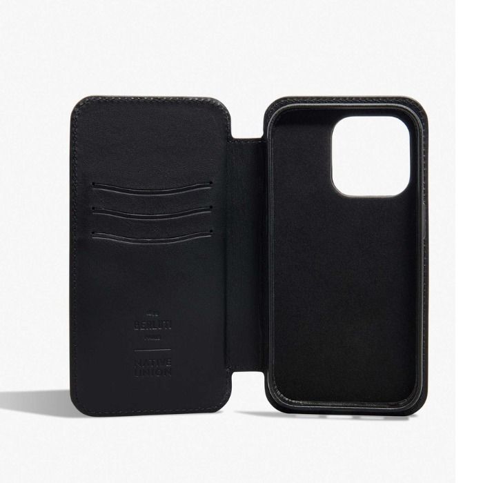 Berluti】Scritto Leather Iphone 15 Pro 手帳型ケース (Berluti