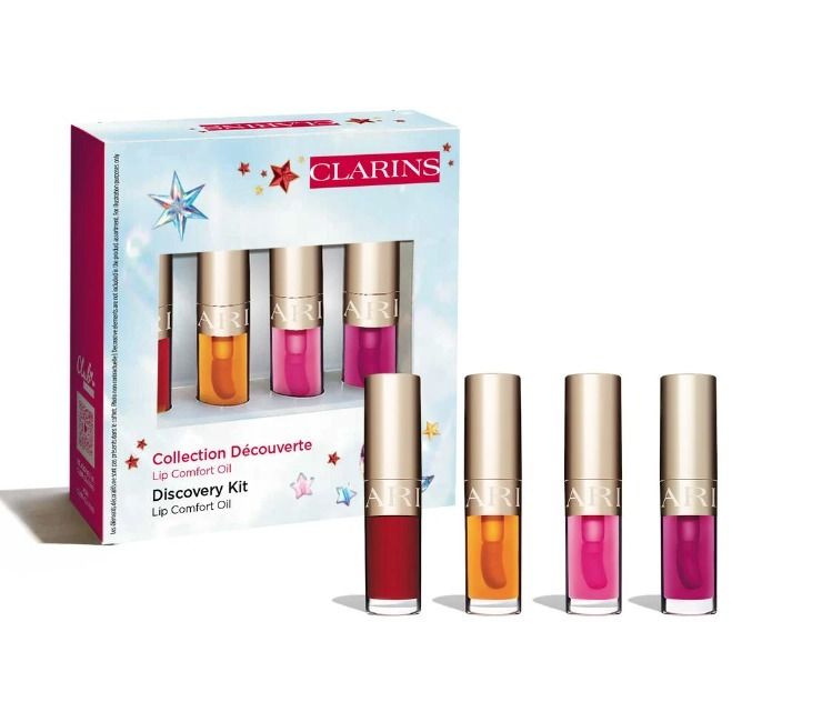 クラランス 】2024ホリデー＊ミニ リップオイル 4本セット (CLARINS