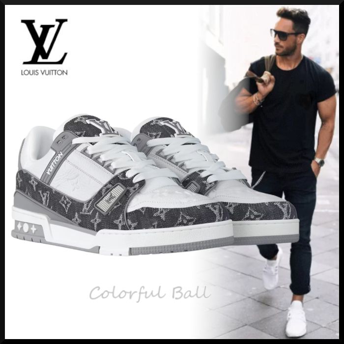 国内発送】Louis Vuitton トレイナー ライン スニーカー (Louis