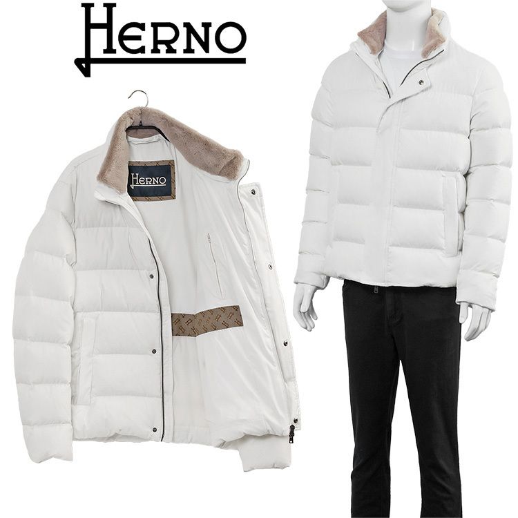 HERNO ダウン アレンデール PI001019U-12414Z-1000 BIANCO (HERNO