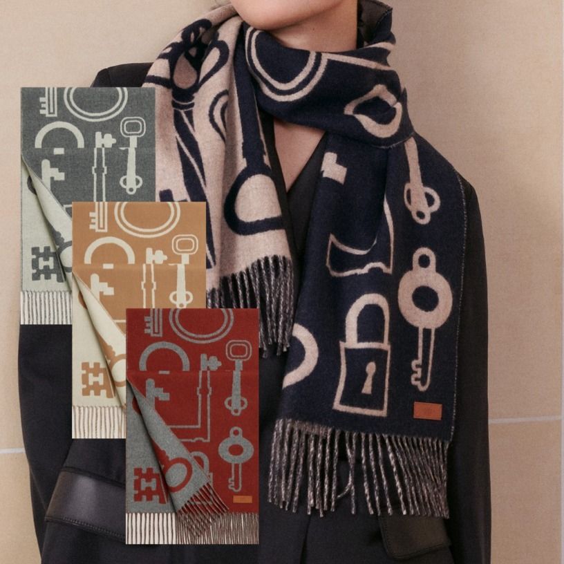 HERMES Casaque Porte-Clefs スカーフ (HERMES/マフラー・ストール